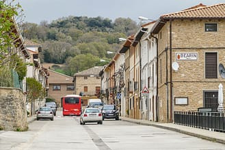 Bearin - Navarra - Calle central, antigua carretera nacional