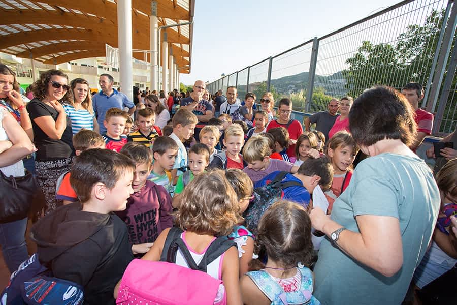 1.981 escolares volvieron a las aulas en Estella el 7 de septiembre