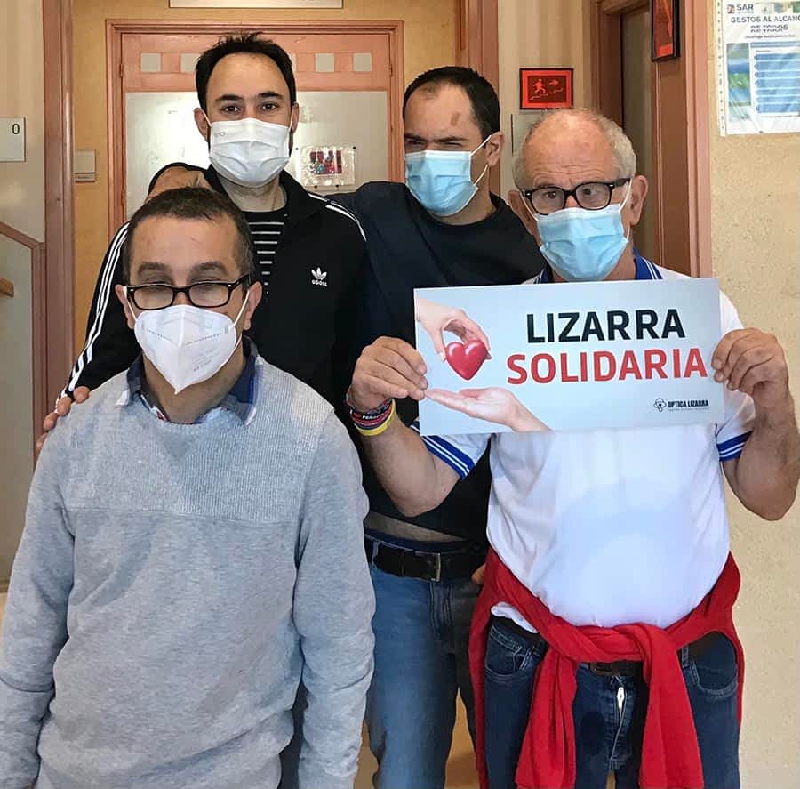 Óptica Lizarra continúa con sus acciones solidarias