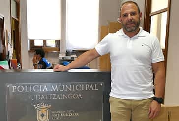 Rodrigo García, nuevo jefe de Policía Municipal de Estella