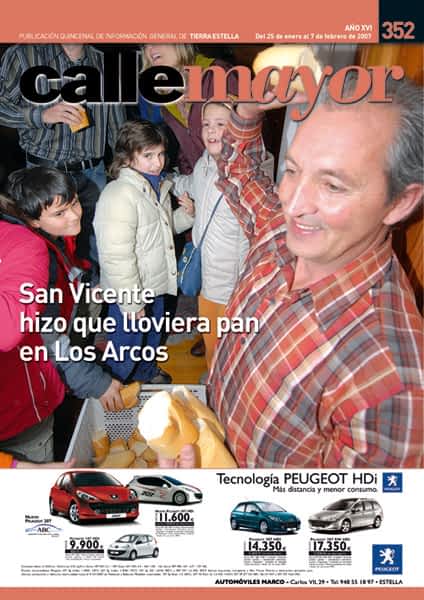 CALLE MAYOR 352 – SAN VICENTE HIZO QUE LLOVIERA PAN EN LOS ARCOS