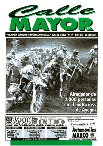 CALLE MAYOR 057 – ALREDEDOR DE 7.000 PERSONAS EN EL MOTOCROSS DE AYEGUI