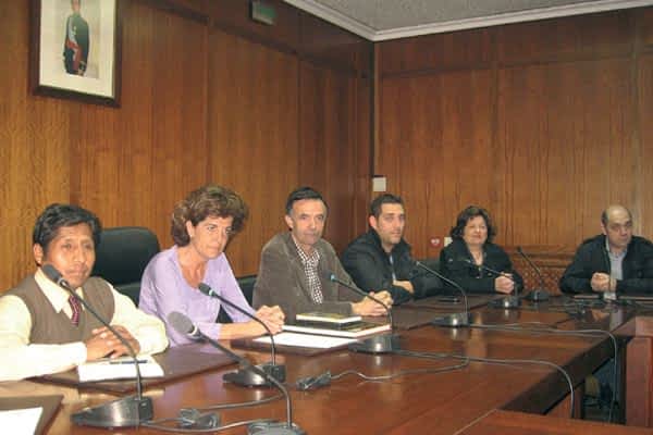 Una delegación de Perú visitó Estella para dar cuenta de un proyecto de cooperación