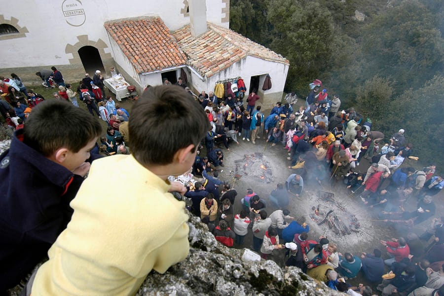 Muniáin de la Solana celebra las fiestas de San Sebastián