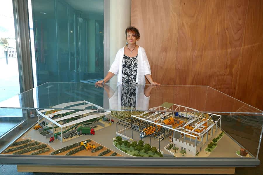 PRIMER PLANO – Mariví Sevilla Marzo, presidenta de la Mancomunidad de Montejurra – “Está en marcha  un proyecto educativo que recupera  las visitas a  la planta de Cárcar”