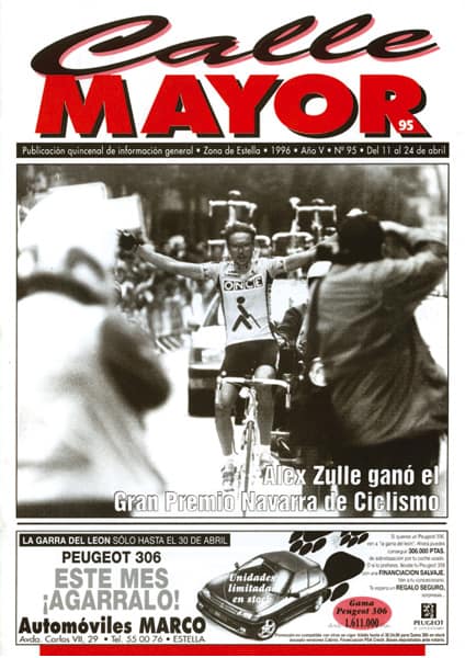 CALLE MAYOR 95 – ALEX ZULLE GANÓ EL GRAN PREMIO NAVARRA DE CICLISMO