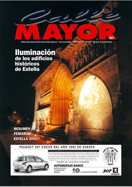 CALLE MAYOR 227 – ILUMINACIÓN DE LOS EDIFICIOS HISTÓRICOS DE ESTELLA