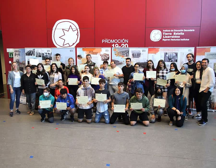 Entregados los diplomas de LaborESO a 18 alumnos del IES Tierra Estella