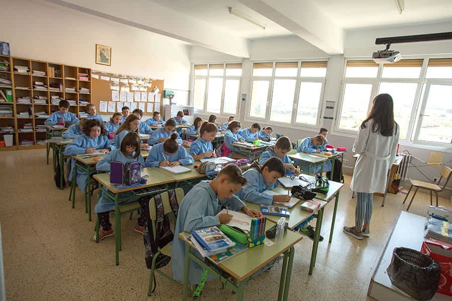 1.975 estudiantes comienzan el curso en los centros escolares de Estella