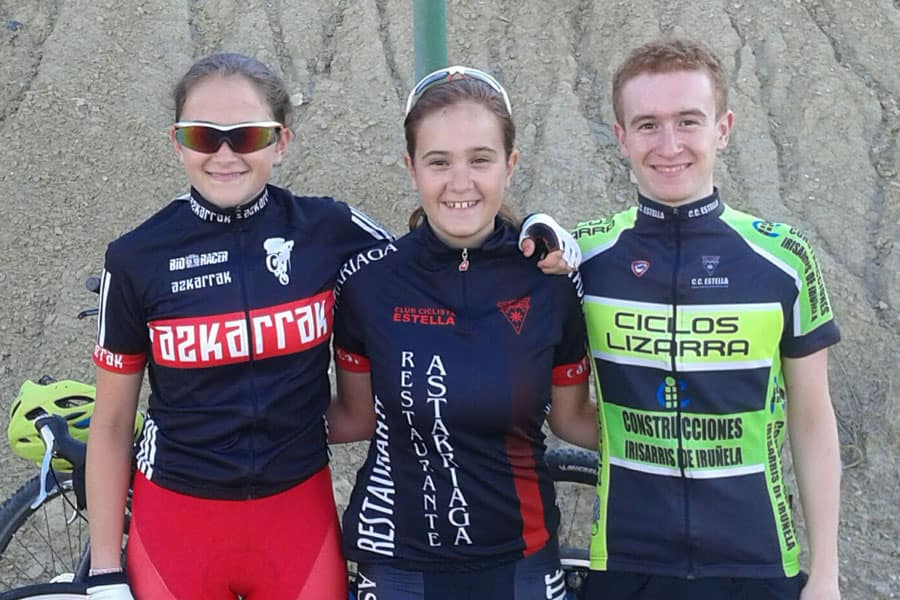 Participación estellesa en los Campeonatos de España de Ciclismo en Carretera