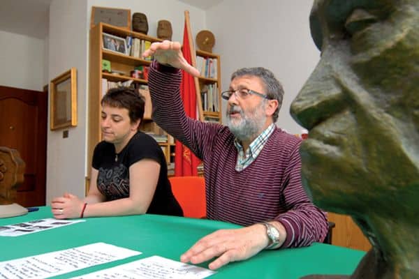 El escultor Joxe Ulibarrena recogerá  el XII Premio Manuel Irujo el 2 de junio