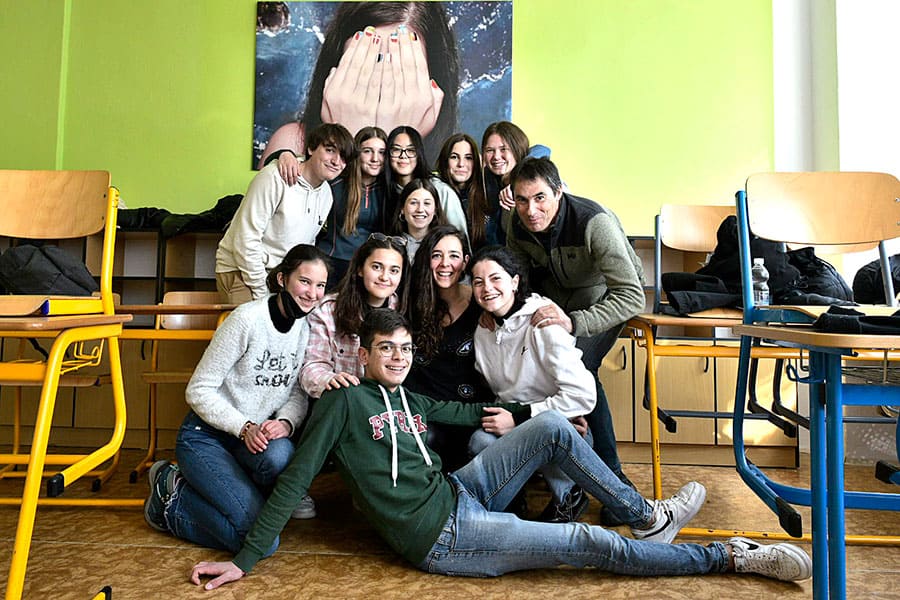 Cinco alumnas de Lizarra Ikastola terminan un proyecto de Erasmus+ en la República Checa