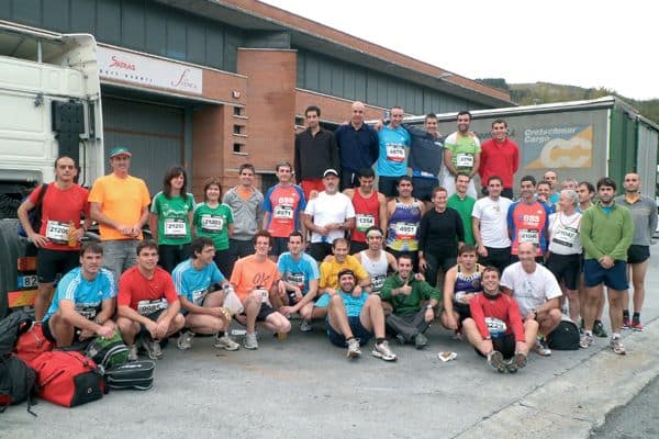 75 corredores de Estella y su merindad participaron en la Behobia-San Sebastián