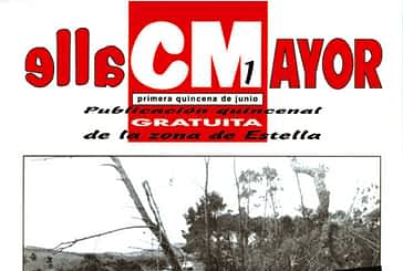 CALLE MAYOR 001 - TROMBA DE AGUA EN LA ZONA DE ESTELLA