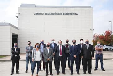 Visita institucional en el Centro Tecnológico Lurederra