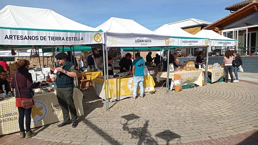 Abárzuza, Zudaire y Estella, próximos mercados de ‘Alimentos con Estrella’