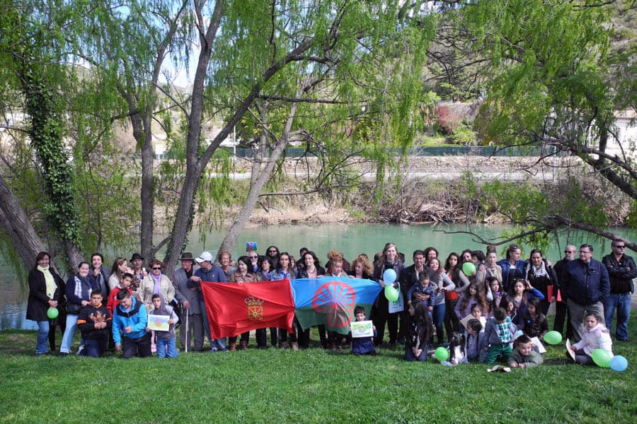 El Ega acogió el Día Internacional del Pueblo Gitano en Navarra