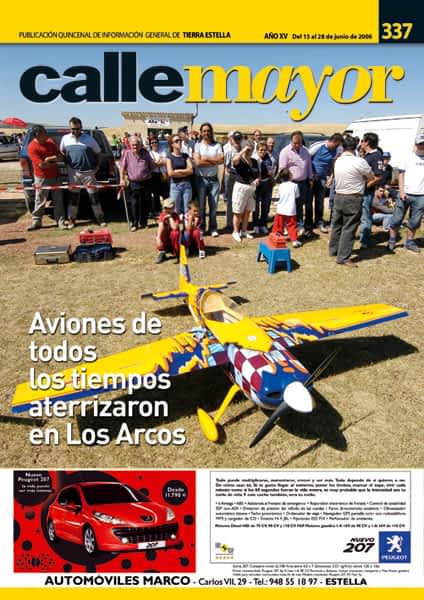 CALLE MAYOR 337 – AVIONES DE TODOS LOS TIEMPOS ATERRIZARON EN LOS ARCOS
