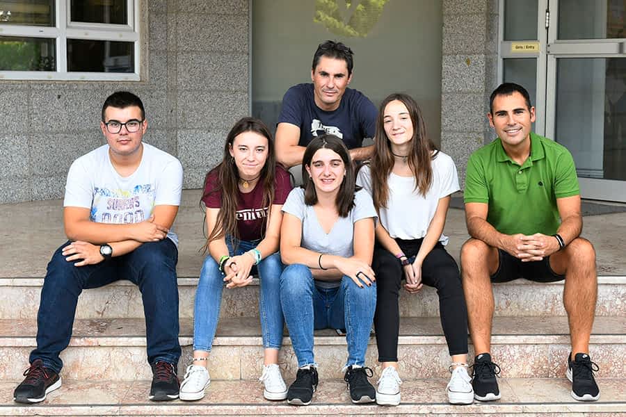 Cuatro estudiantes de Lizarra Ikastola, de Erasmus en Antalya (Turquía)