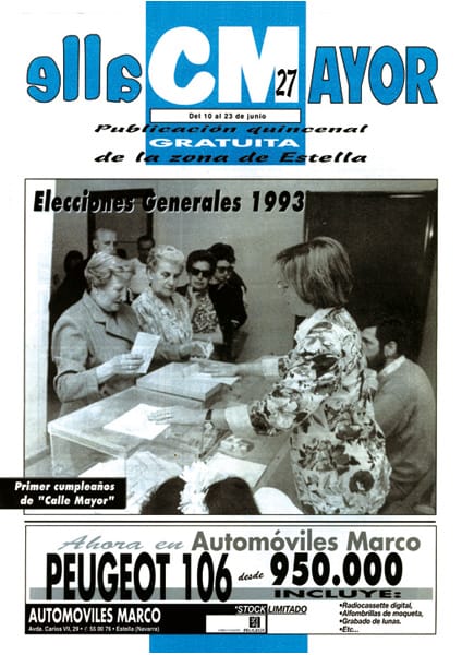 CALLE MAYOR 27 – ELECCIONES GENERALES 1993