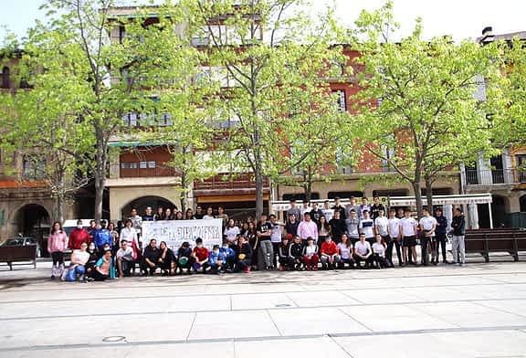 El IES Tierra Estella celebró el Día de la Actividad Física en la Calle