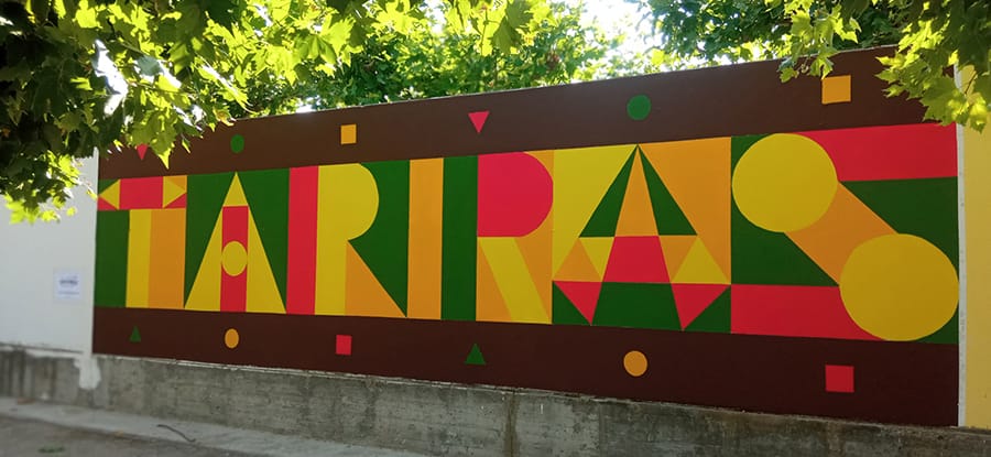 Arte comunitario en Azagra