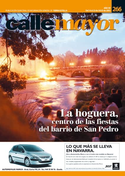 CALLE MAYOR 266 – LA HOGUERA, CENTRO DE LAS FIESTAS DEL BARRIO DE SAN PEDRO