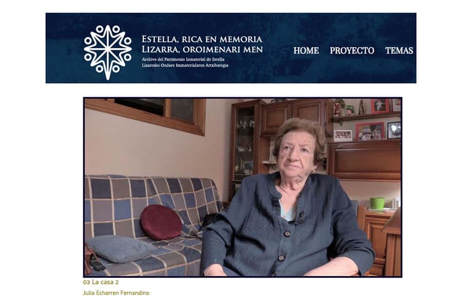 El patrimonio inmaterial de Estella-Lizarra, en una web
