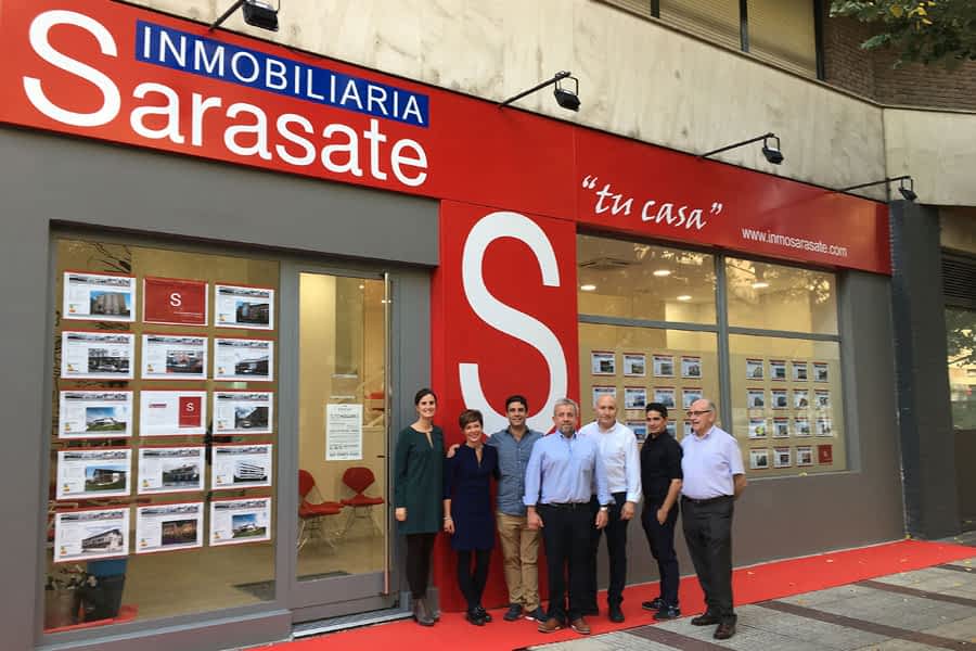 Inmobiliaria Sarasate estrena nueva oficina en Pamplona