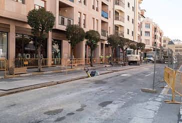 Comienzan las obras de peatonalización de la calle San Andrés