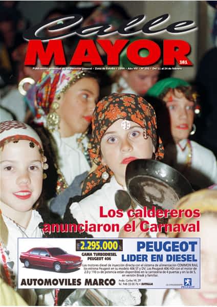 CALLE MAYOR 161 – LOS CALDEREROS ANUNCIARON EL CARNAVAL