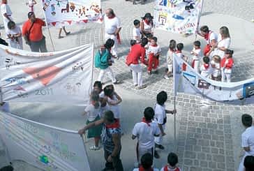 Dicastillo entregó el premio a las mejores pancartas el Día del Niño