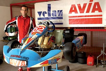 Luis Fernández revalida el Campeonato Navarro de Karting