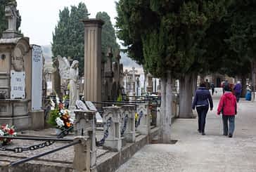 Días de visitas a los cementerios