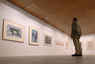 El museo estellés alberga la obra gráfica de Luis Gordillo