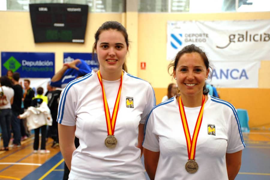 Nelly Iriberri y Patricia Pérez, plata en el Campeonato de España Absoluto de Bádminton