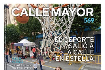 CALLE MAYOR 569 - EL DEPORTE SALIÓ A LA CALLE EN ESTELLA
