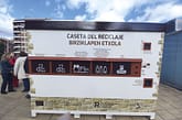 La Mancomunidad de Montejurra instala en Estella la primera ‘Caseta del Reciclaje’