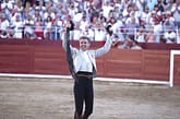 PABLO HERMOSO DE MENDOZA. Rejoneador y protagonista del cohete - “Me planteo la actuación del lunes como una fiesta. Voy a disfrutarlo”