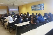 La Guardia Civil impartió en el Politécnico de Estella una charla sobre los riesgos de las redes sociales e Internet