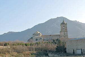 Imagen del monasterio de Irache.