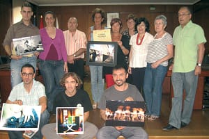 Imagen de grupo de los premiados