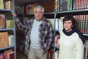 Guy Verbeek y Maribel Manzanal
