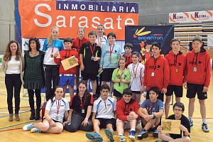 Participantes en los Juegos Deportivos de Navarra