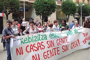 Imagen de la protesta