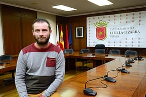 Entrevista al alcalde de Estella, Koldo Leoz