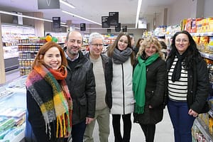 Gabriela Terán, Miquel Cortés, Guillermo Pablo, Lía Solanes, Meritxell Codina y Pilar González, de bonÀrea