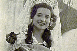 Año 1957. Mª Carmen Basarte.