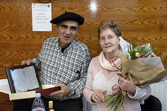 BODAS DE ORO Jesús Martínez Iriarte y Rosa María Larrión Ugarte 50 años de matrimonio en 2021