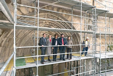 El final de la restauración global de San Pedro se prevé para 2012